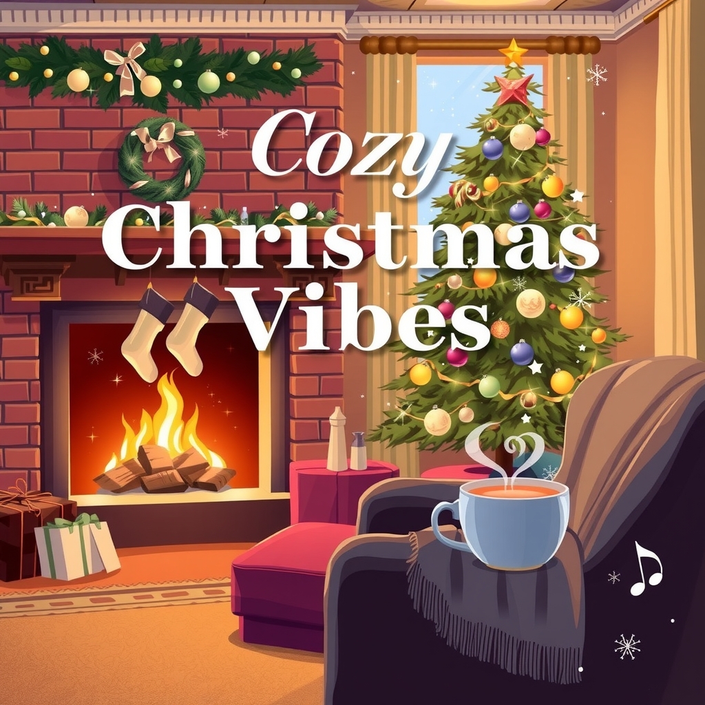 cozy christmas vibes relaxing music for a peaceful season by मुफ्त एआई छवि जनरेटर - बिना लॉगिन के✨ | AIGAZOU