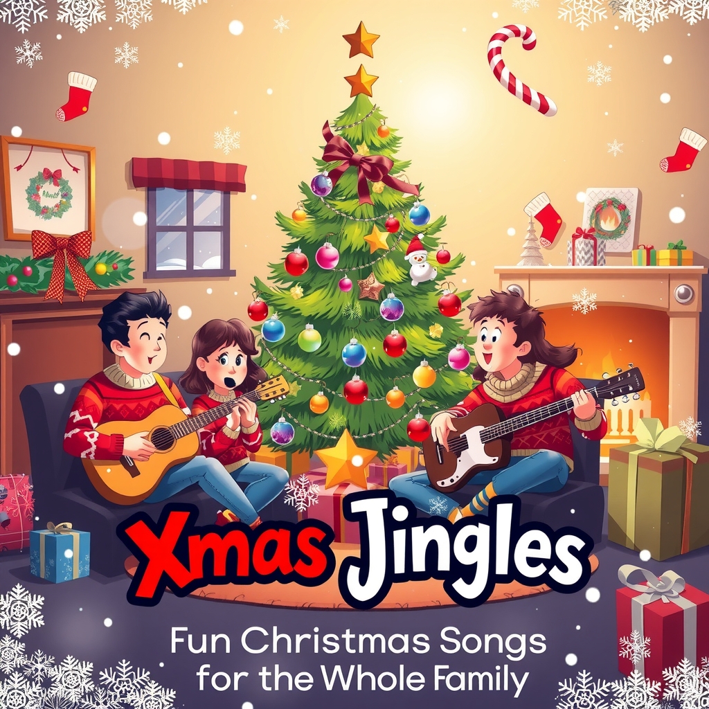 xmas jingles fun christmas songs for the whole family by मुफ्त एआई छवि जनरेटर - बिना लॉगिन के✨ | AIGAZOU