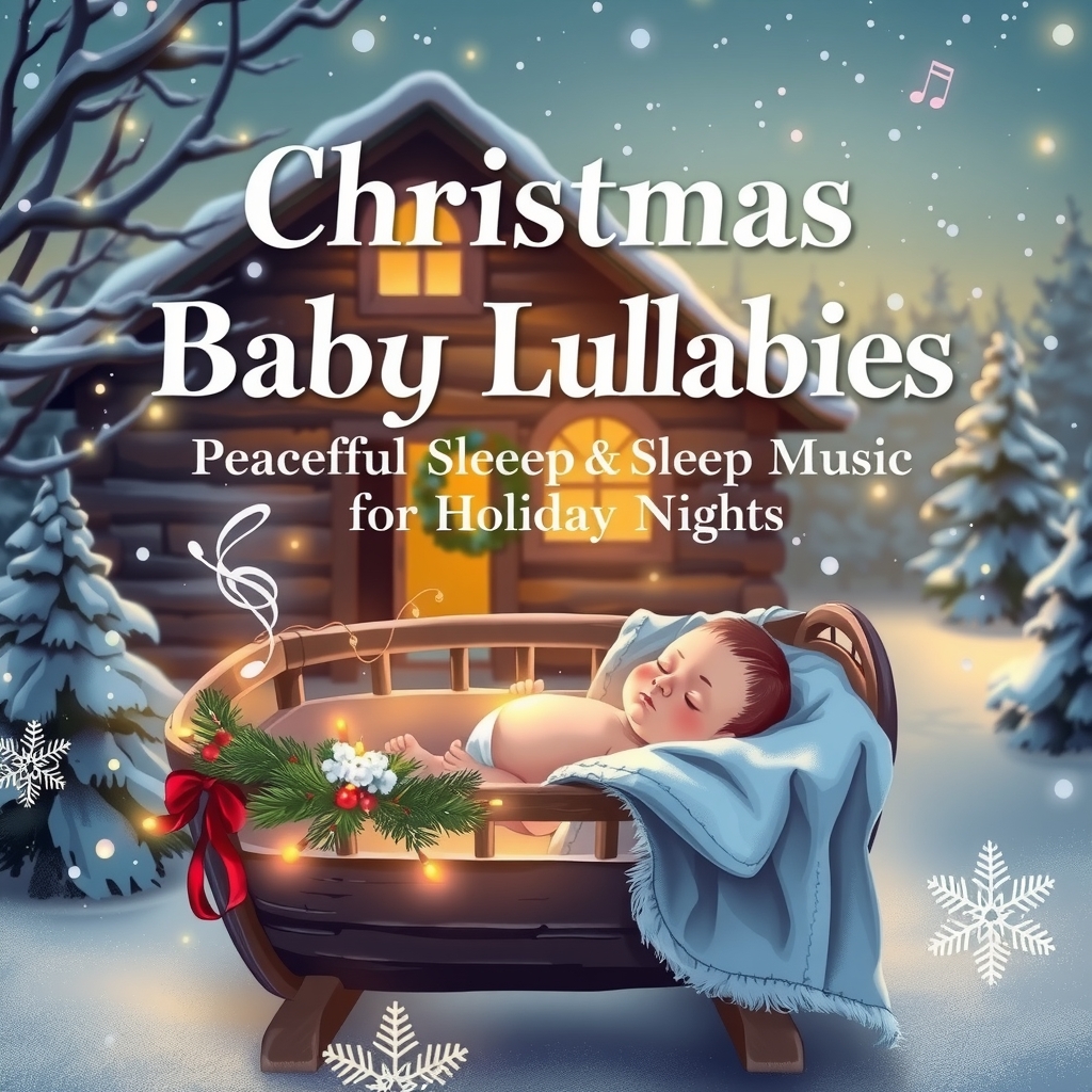 christmas baby lullabies peaceful sleep music for holiday nights by मुफ्त एआई छवि जनरेटर - बिना लॉगिन के✨ | AIGAZOU