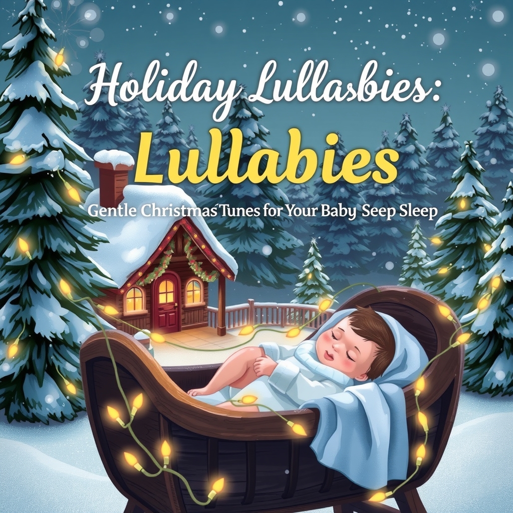 holiday lullabies gentle christmas tunes for your babys sleep by Générateur d'images par IA gratuit - Aucune connexion nécessaire✨ | AIGAZOU