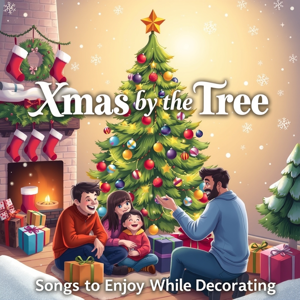 xmas by the tree songs to enjoy while decorating by मुफ्त एआई छवि जनरेटर - बिना लॉगिन के✨ | AIGAZOU