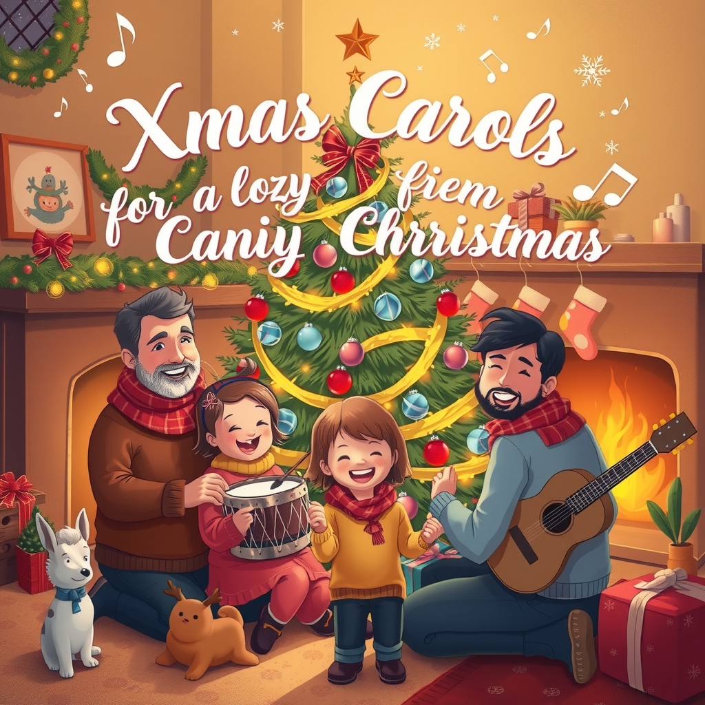 xmas carols for a cozy family christmas by मुफ्त एआई छवि जनरेटर - बिना लॉगिन के✨ | AIGAZOU