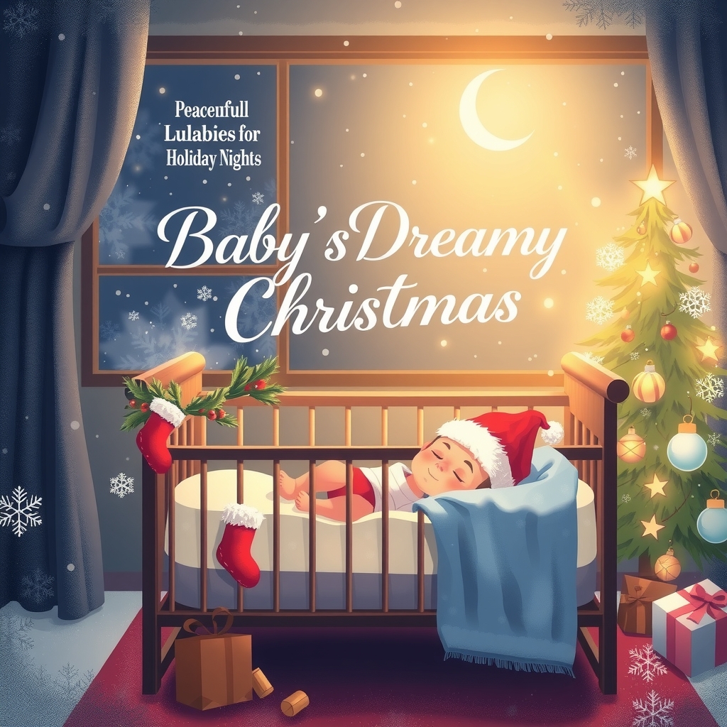 baby s dreamy christmas peaceful lullabies for holiday nights by मुफ्त एआई छवि जनरेटर - बिना लॉगिन के✨ | AIGAZOU