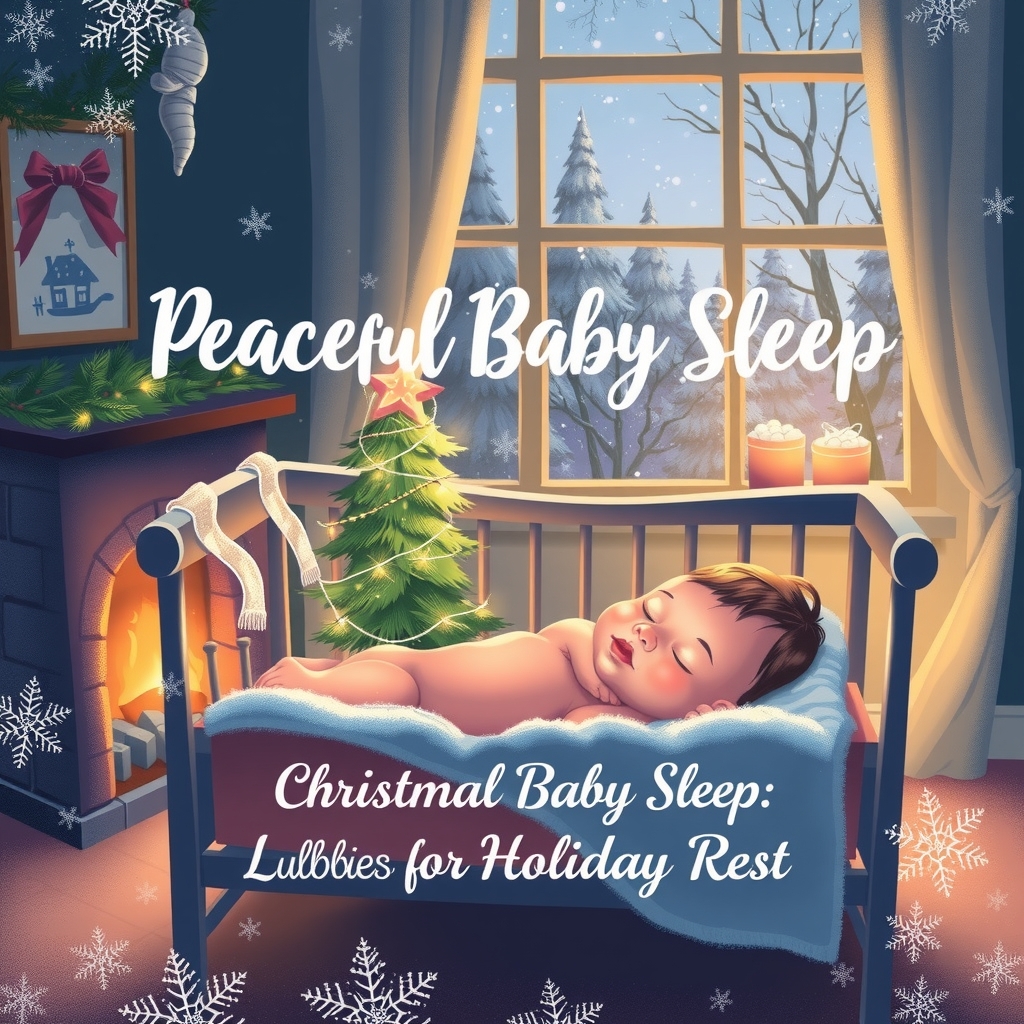 peaceful baby sleep christmas lullabies for holiday rest by मुफ्त एआई छवि जनरेटर - बिना लॉगिन के✨ | AIGAZOU