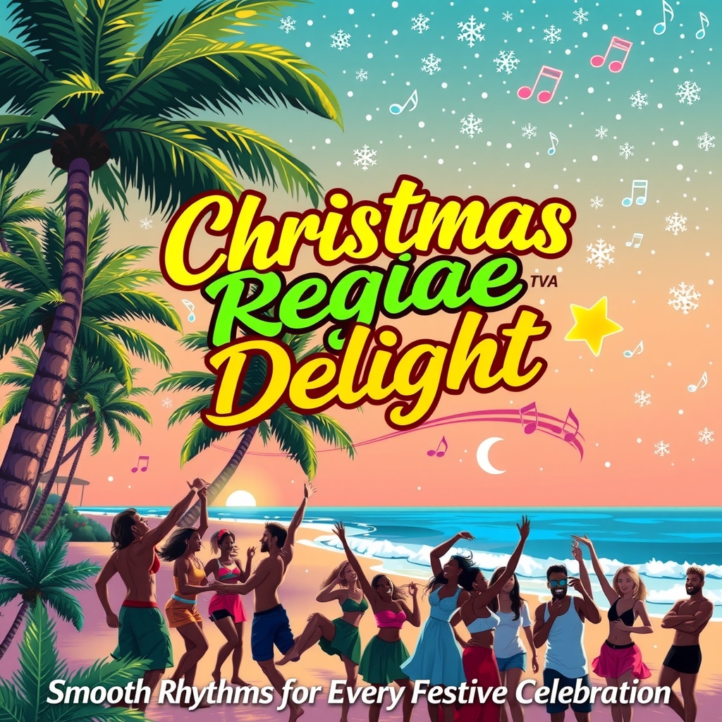 christmas reggae delight smooth rhythms for every festive celebration by मुफ्त एआई छवि जनरेटर - बिना लॉगिन के✨ | AIGAZOU