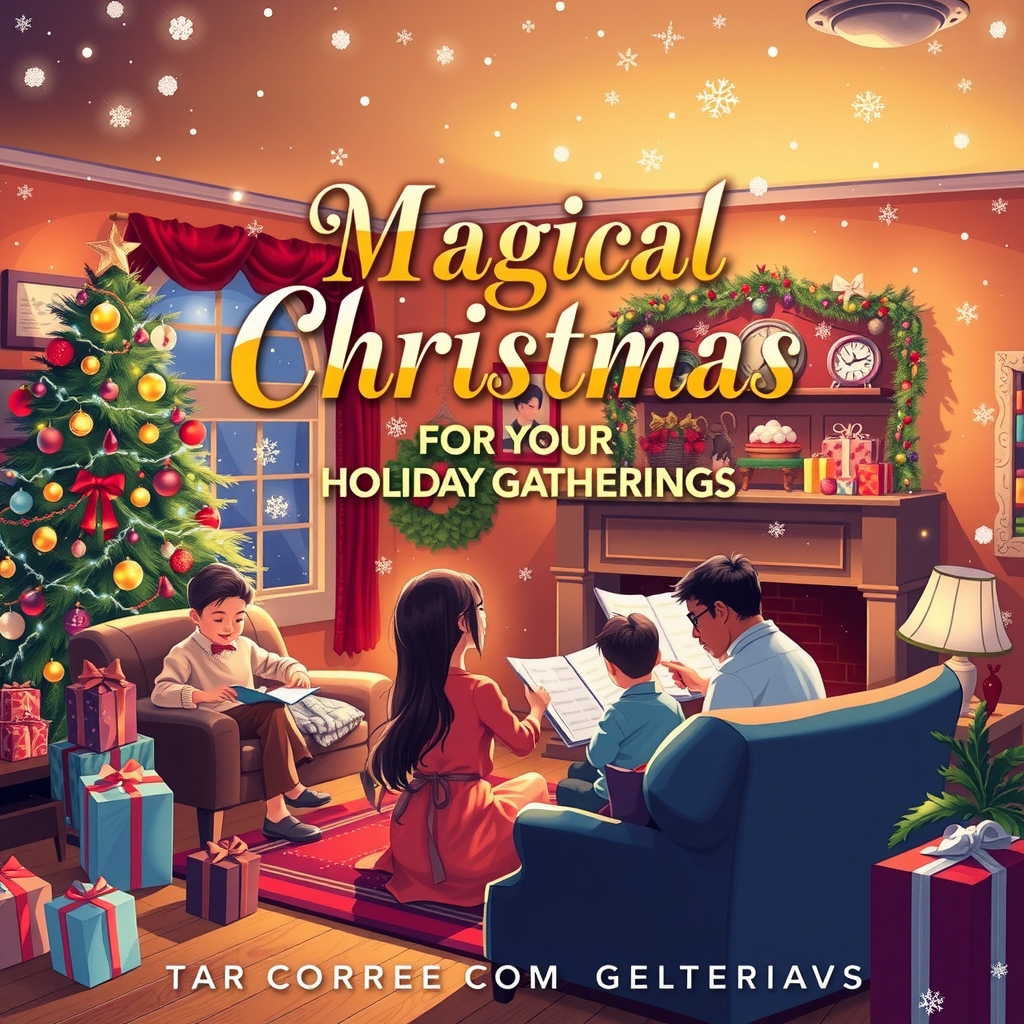 magical christmas soundtrack for your holiday gatherings by 免费AI图像生成工具 | AIGAZOU