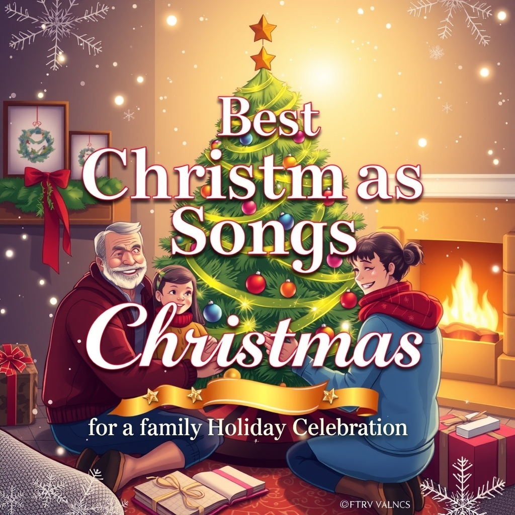 best christmas songs for a family holiday celebration by मुफ्त एआई छवि जनरेटर - बिना लॉगिन के✨ | AIGAZOU