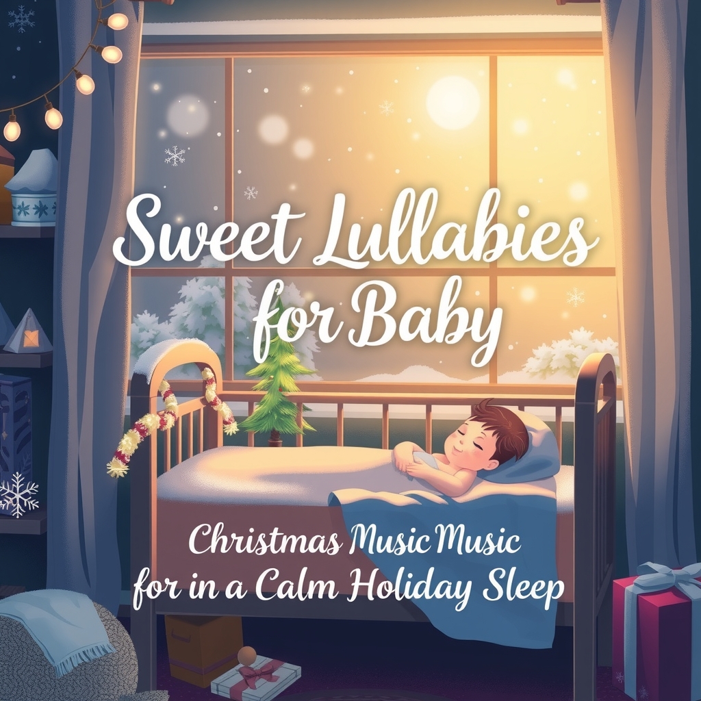 sweet lullabies for baby christmas music for a calm holiday sleep by मुफ्त एआई छवि जनरेटर - बिना लॉगिन के✨ | AIGAZOU