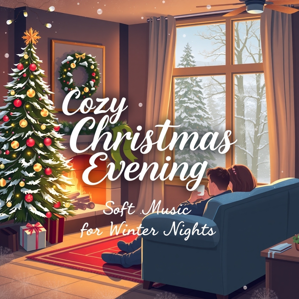 cozy christmas evening soft music for winter nights by मुफ्त एआई छवि जनरेटर - बिना लॉगिन के✨ | AIGAZOU