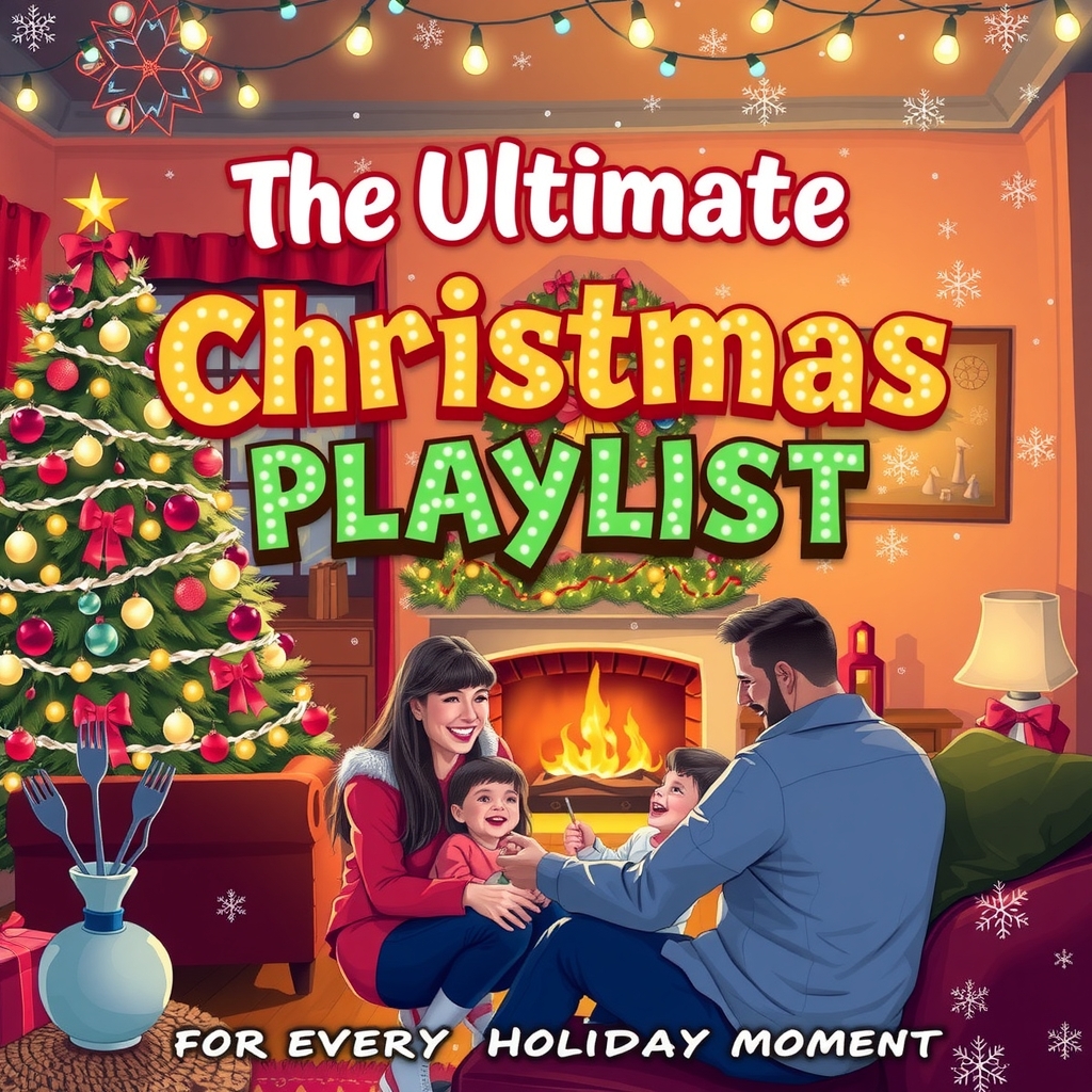 the ultimate christmas playlist for every holiday moment by मुफ्त एआई छवि जनरेटर - बिना लॉगिन के✨ | AIGAZOU