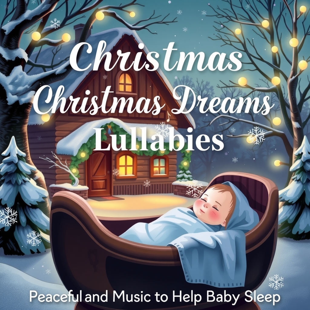 christmas dreams lullabies peaceful music to help baby sleep by मुफ्त एआई छवि जनरेटर - बिना लॉगिन के✨ | AIGAZOU