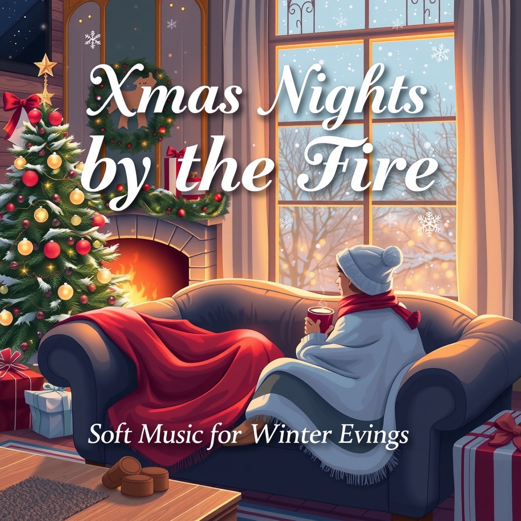 xmas nights by the fire soft music for winter evenings by मुफ्त एआई छवि जनरेटर - बिना लॉगिन के✨ | AIGAZOU