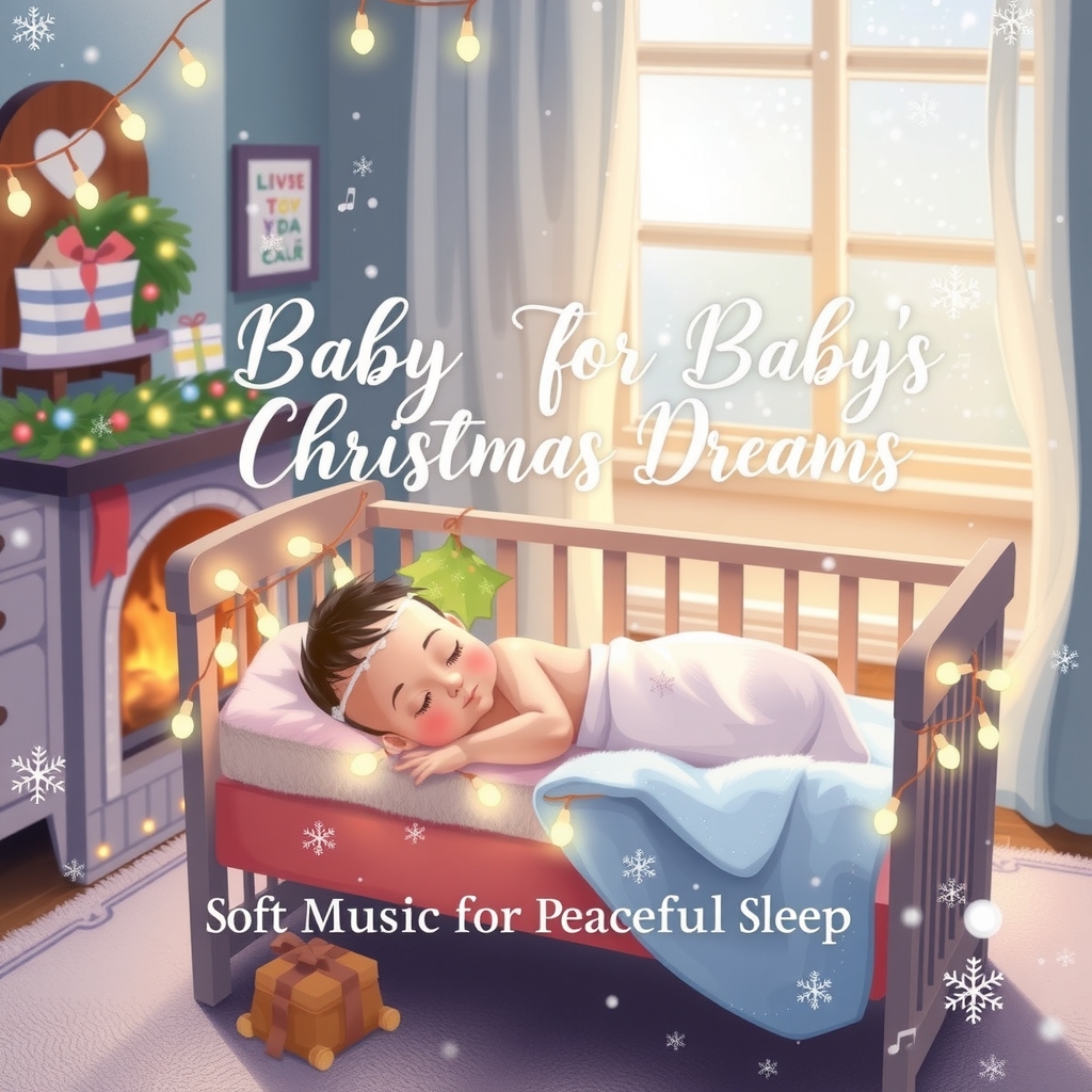 lullabies for babys christmas dreams soft music for peaceful sleep by मुफ्त एआई छवि जनरेटर - बिना लॉगिन के✨ | AIGAZOU