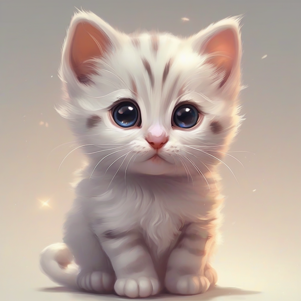 a cute cat by मुफ्त एआई छवि जनरेटर - बिना लॉगिन के✨ | AIGAZOU