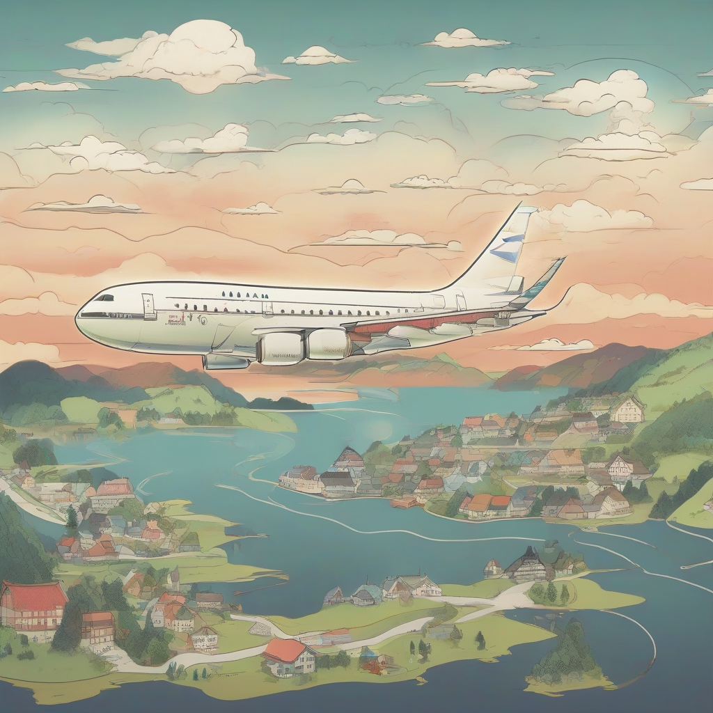 travel illustration from japan to germany by plane by Générateur d'images par IA gratuit - Aucune connexion nécessaire✨ | AIGAZOU