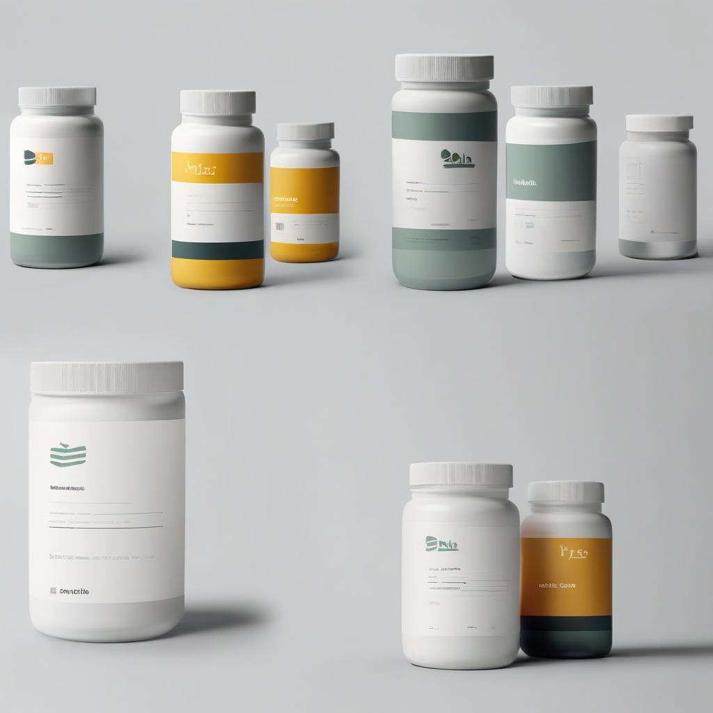 health supplements minimalist creative label by मुफ्त एआई छवि जनरेटर - बिना लॉगिन के✨ | AIGAZOU