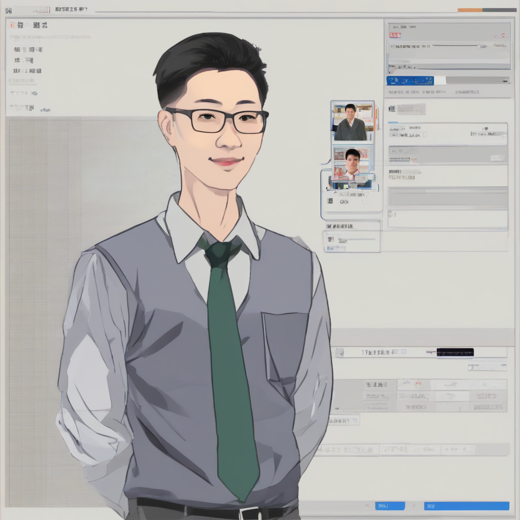 generating an image of a male teacher at desheng middle school by मुफ्त एआई छवि जनरेटर - बिना लॉगिन के✨ | AIGAZOU