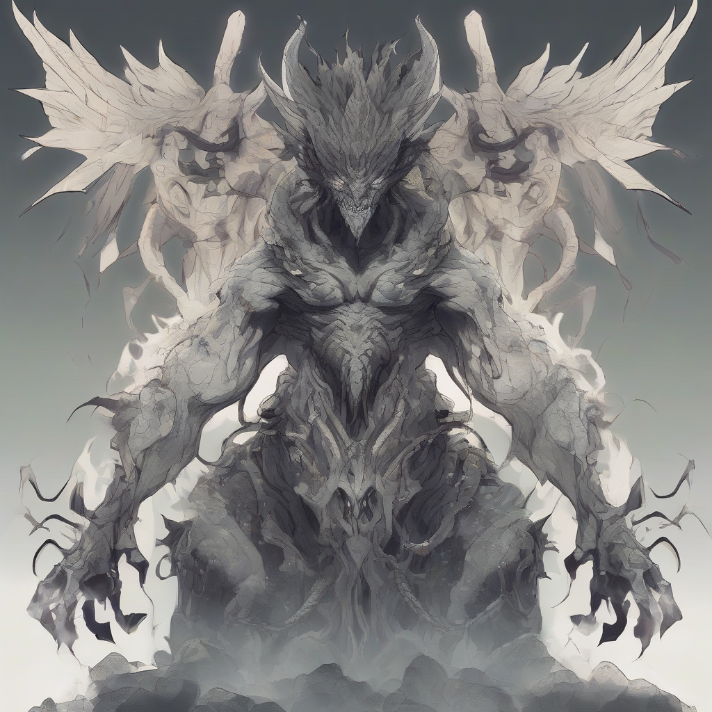 monster god humanoid by 免费AI图像生成工具 | AIGAZOU