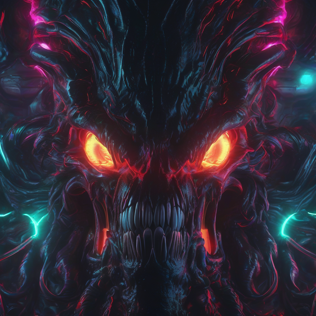 realistic 4k leviathan symmetrical nightmare by Free AI Image Generator & Maker - No login required✨ | AIGAZOU