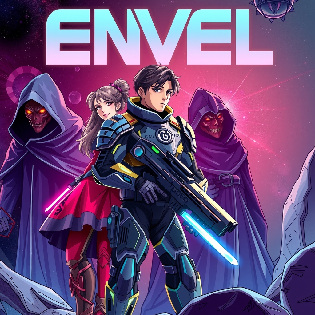 create a poster for an anime movie called envel by मुफ्त एआई छवि जनरेटर - बिना लॉगिन के✨ | AIGAZOU