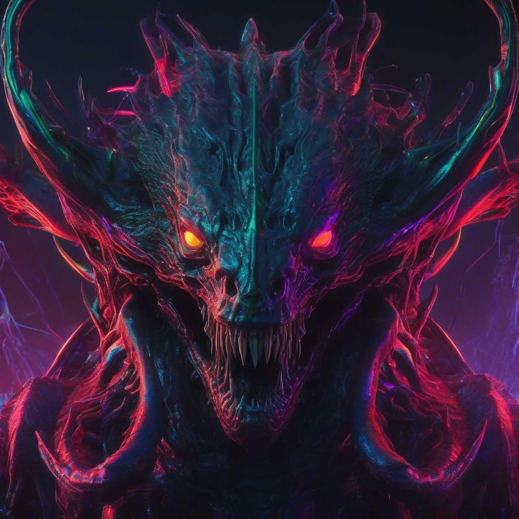 realistic 4k leviathan symmetrical nightmare by मुफ्त एआई छवि जनरेटर - बिना लॉगिन के✨ | AIGAZOU