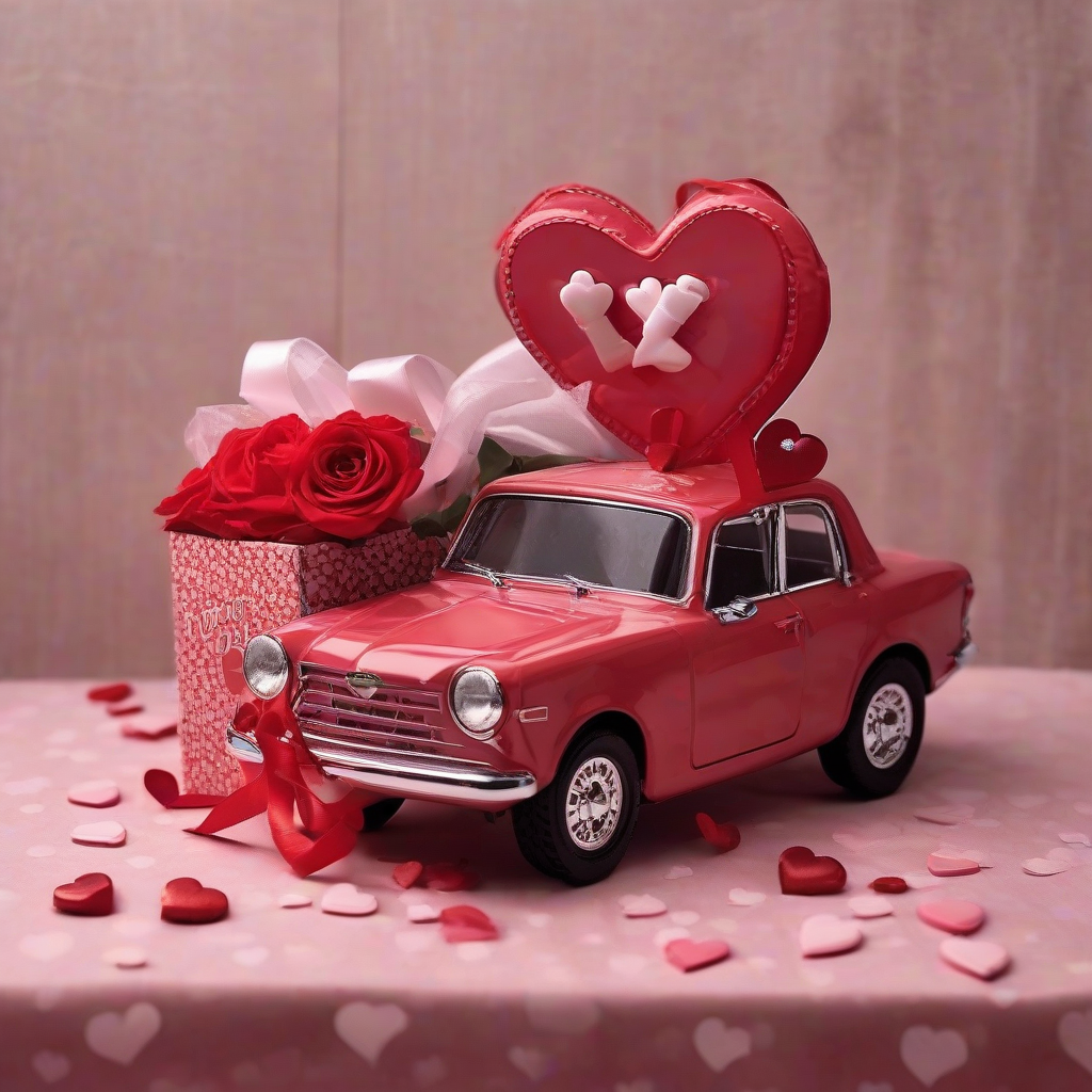 valentines day gift for your car by मुफ्त एआई छवि जनरेटर - बिना लॉगिन के✨ | AIGAZOU