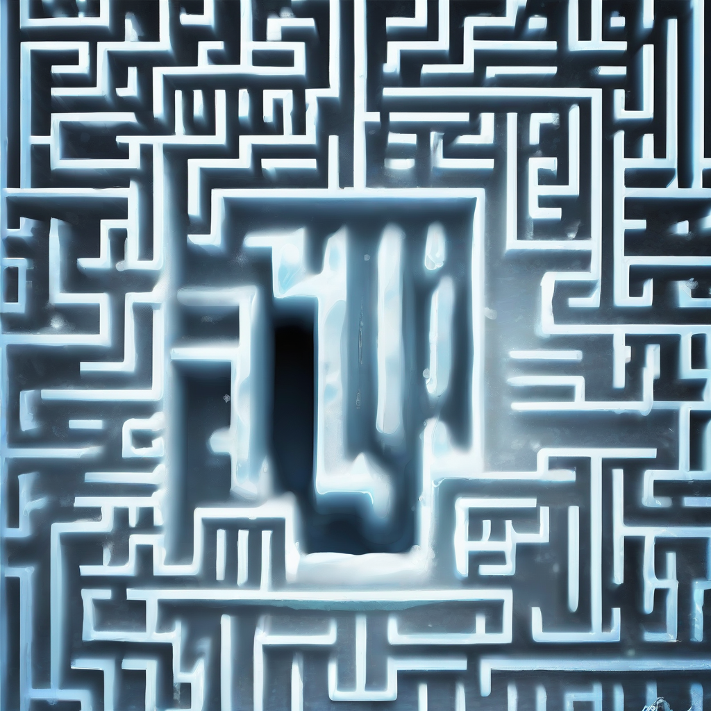 ice maze by Générateur d'images par IA gratuit - Aucune connexion nécessaire✨ | AIGAZOU