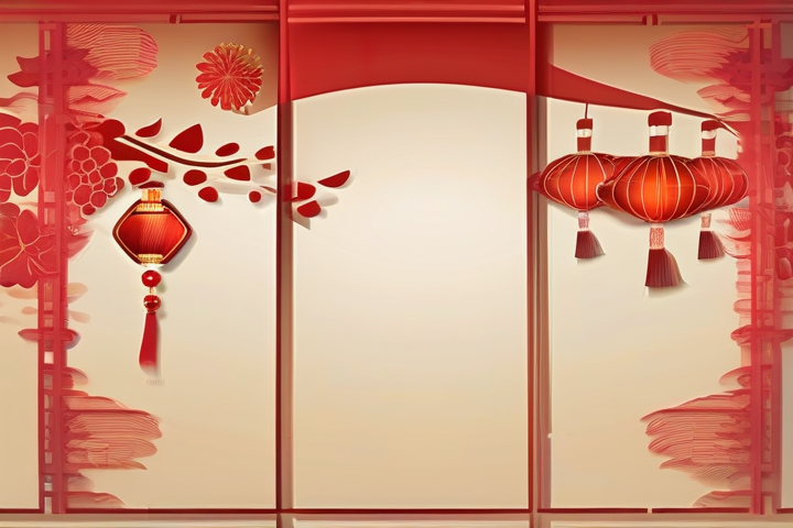 chinese style spring festival background no year by मुफ्त एआई छवि जनरेटर - बिना लॉगिन के✨ | AIGAZOU