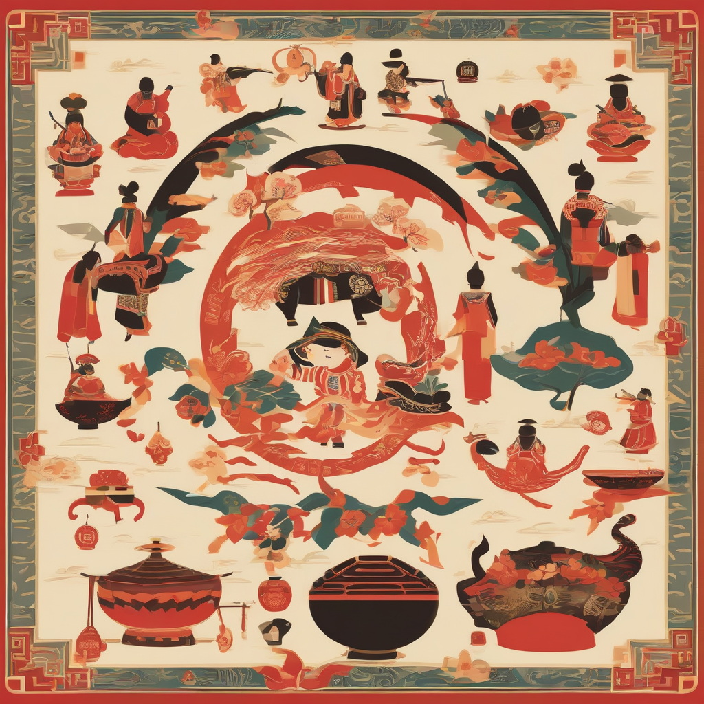 intangible cultural heritage poster vector by Free AI Image Generator & Maker - No login required✨ | AIGAZOU