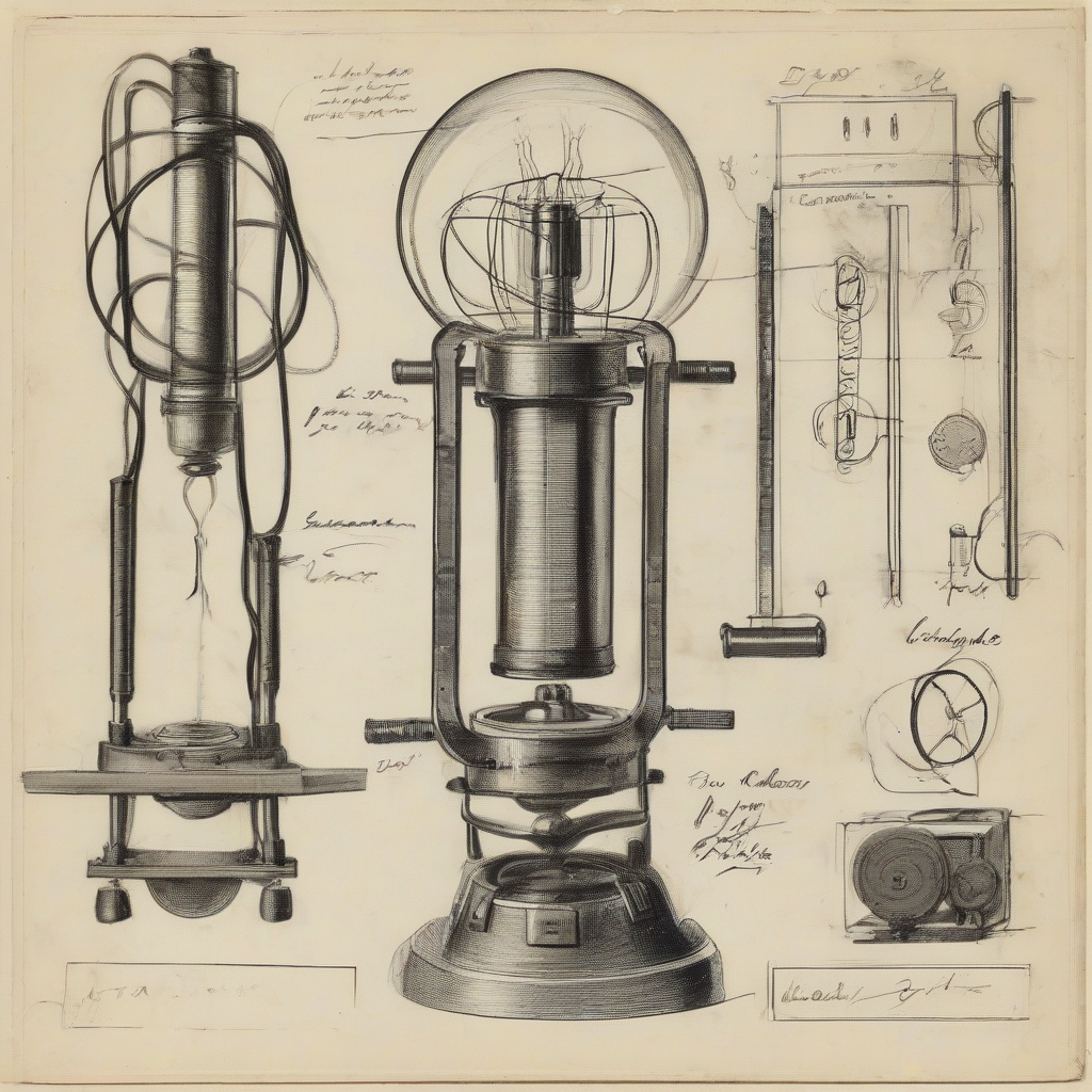 electricity invention design plan image by Free AI Image Generator & Maker - No login required✨ | AIGAZOU