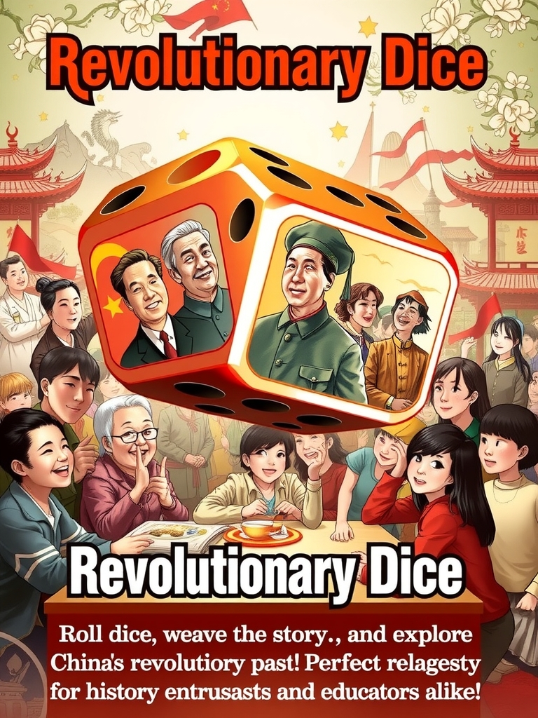 chinese revolution history dice game by Free AI Image Generator & Maker - No login required✨ | AIGAZOU
