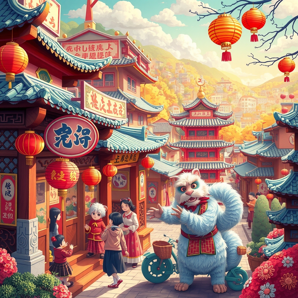 colorful chinese new year images by Free AI Image Generator & Maker - No login required✨ | AIGAZOU