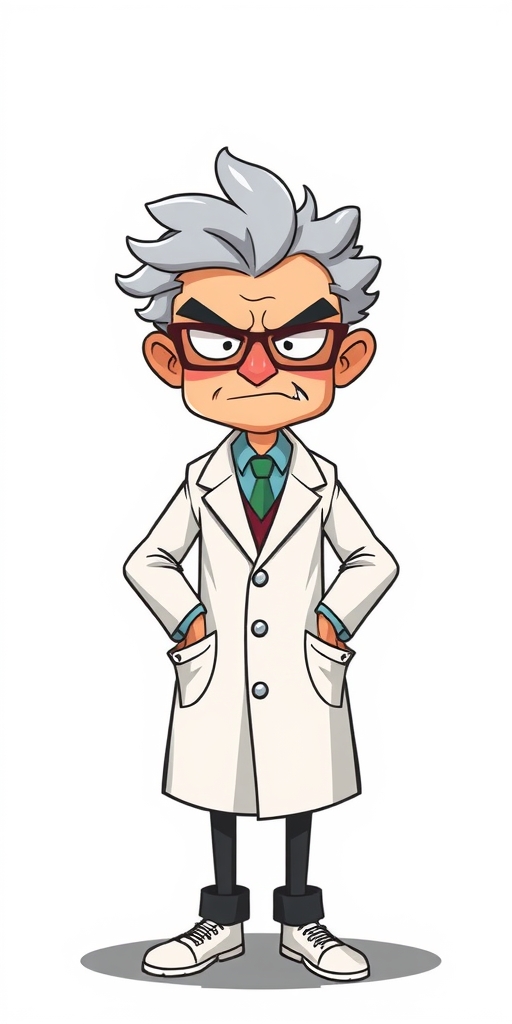 scientist portrait angry simple background by Free AI Image Generator & Maker - No login required✨ | AIGAZOU