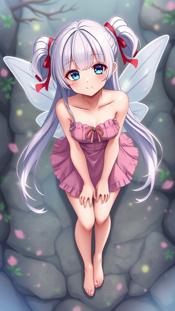 delicate beautiful fairy dwarf anime style by Free AI Image Generator & Maker - No login required✨ | AIGAZOU