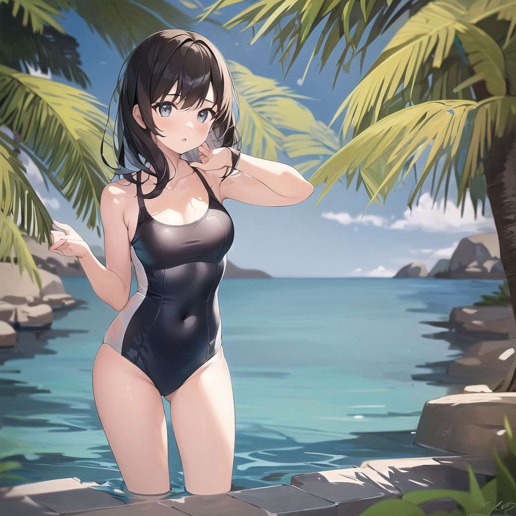 girl in swimsuit by Free AI Image Generator & Maker - No login required✨ | AIGAZOU