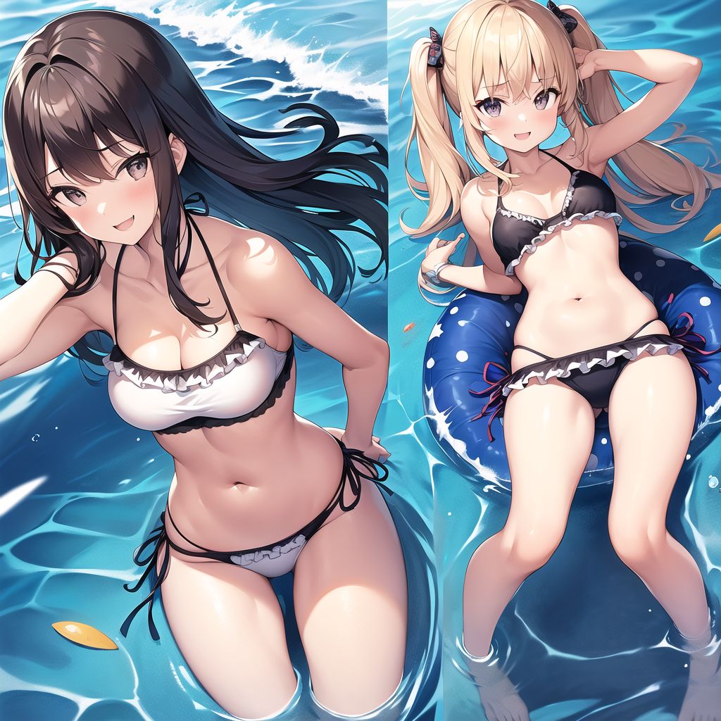cute girl in bikini by Free AI Image Generator & Maker - No login required✨ | AIGAZOU