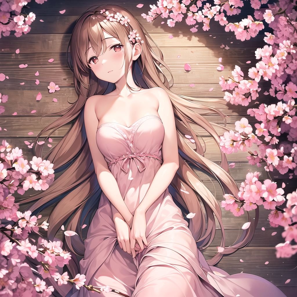 close up cherry blossom petals soft light by Free AI Image Generator & Maker - No login required✨ | AIGAZOU