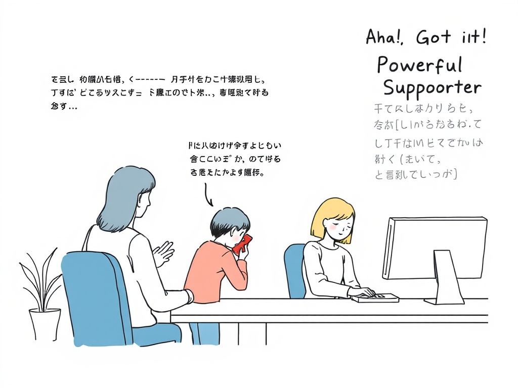 aha got it powerful supporter new employee ai help by Free AI Image Generator & Maker - No login required✨ | AIGAZOU