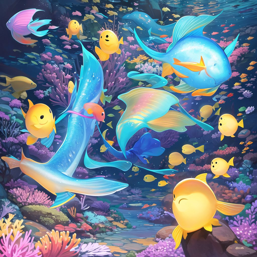 shining fish by Free AI Image Generator & Maker - No login required✨ | AIGAZOU
