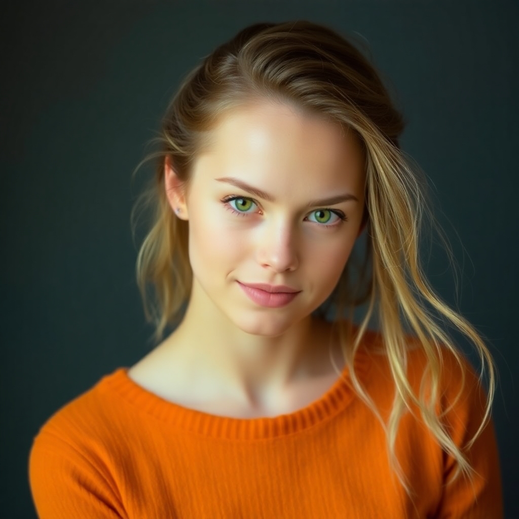 a beautiful young woman aged 17 by Free AI Image Generator & Maker - No login required✨ | AIGAZOU