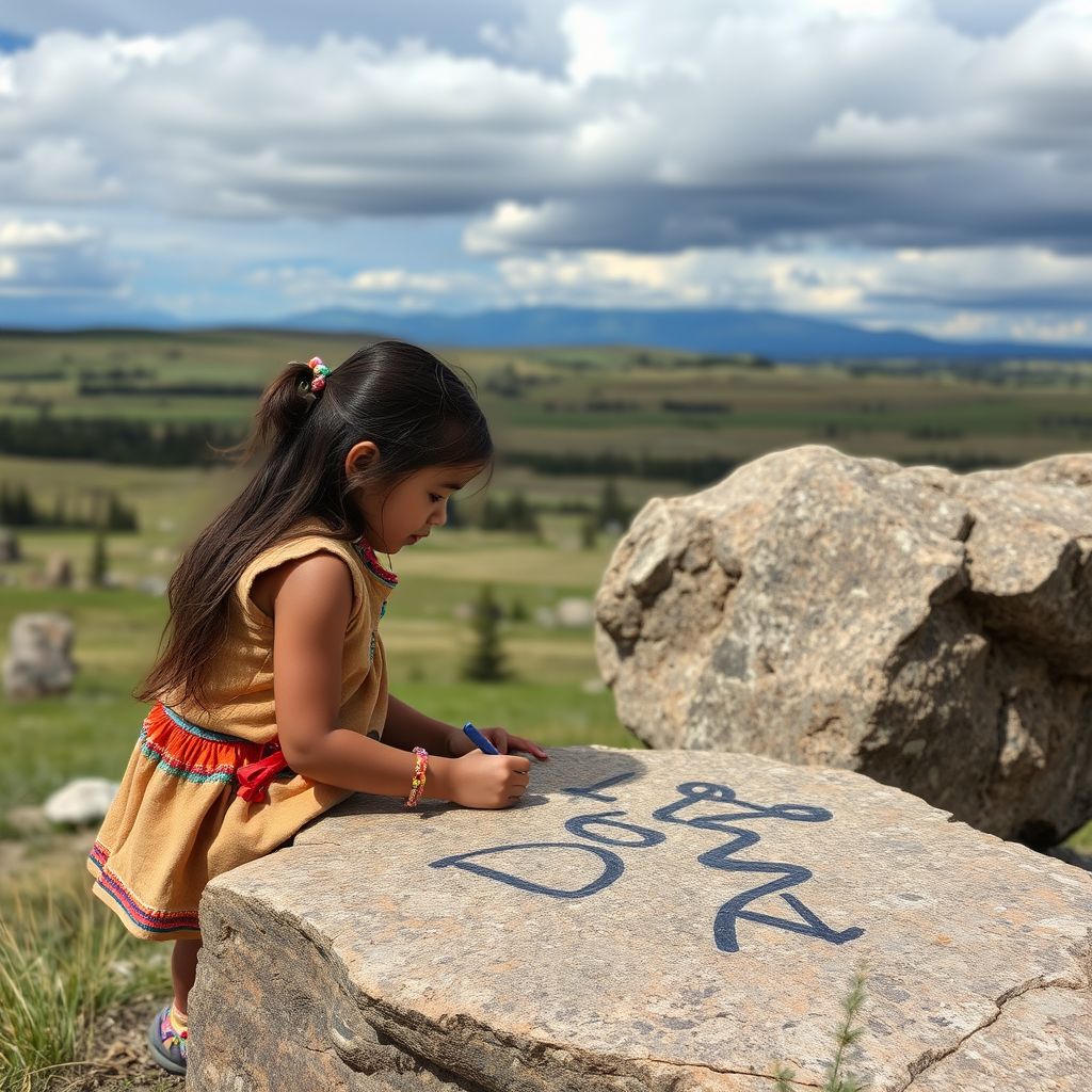 dream landscape writing stone heritage site by Free AI Image Generator & Maker - No login required✨ | AIGAZOU