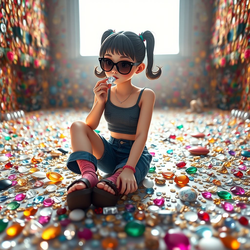 colorful room teen girl y2k fashion by Free AI Image Generator & Maker - No login required✨ | AIGAZOU