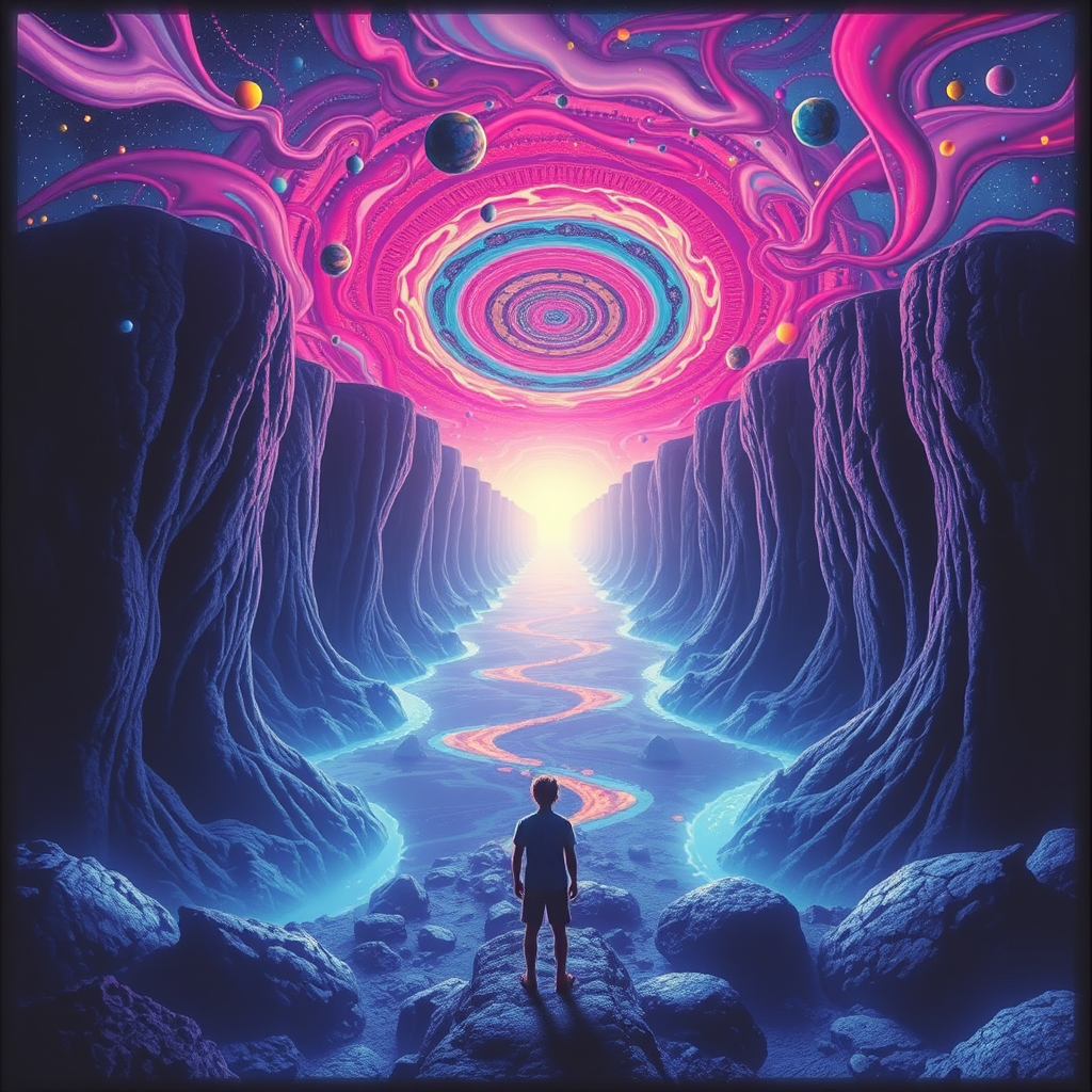 lsd hallucination by Free AI Image Generator & Maker - No login required✨ | AIGAZOU