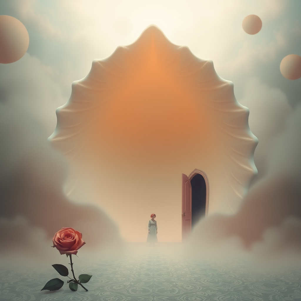 surreal giant conch shell soft light pastel by Free AI Image Generator & Maker - No login required✨ | AIGAZOU