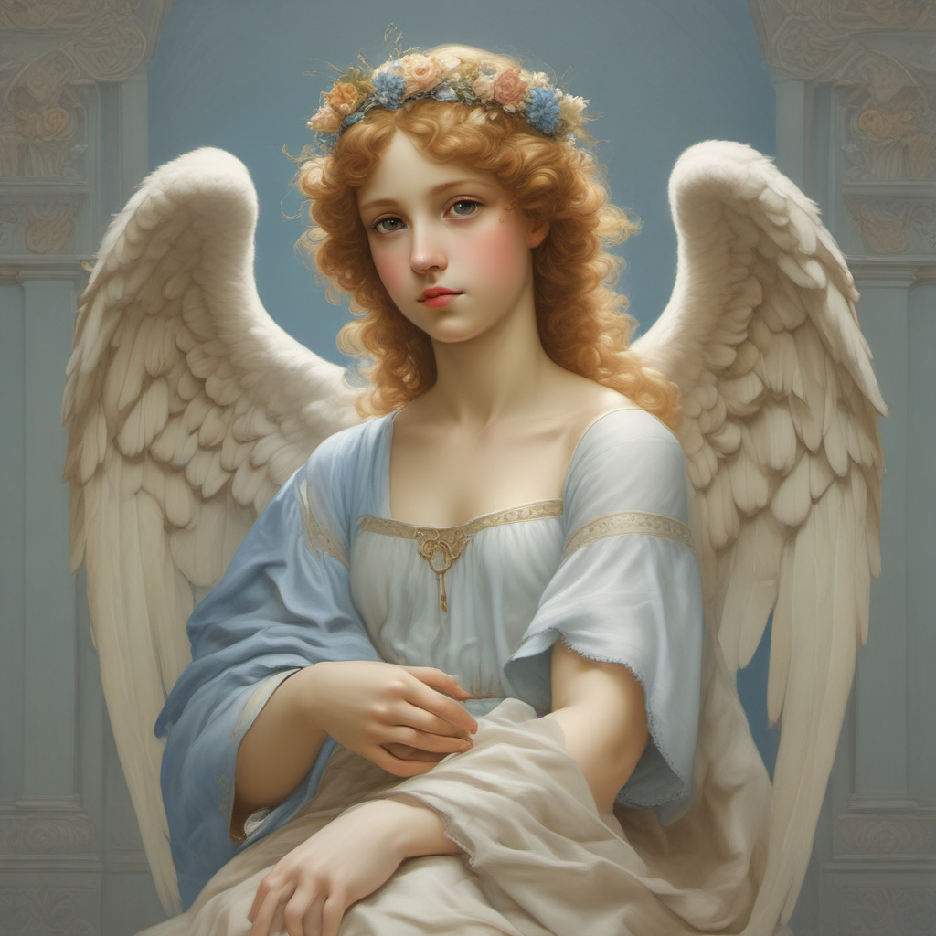 cherubic angel renaissance inspired toddler ethereal by Free AI Image Generator & Maker - No login required✨ | AIGAZOU