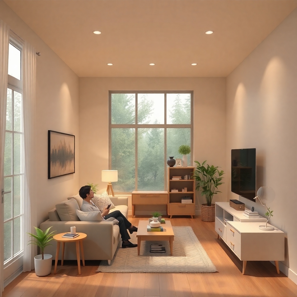 single person home interior by Free AI Image Generator & Maker - No login required✨ | AIGAZOU