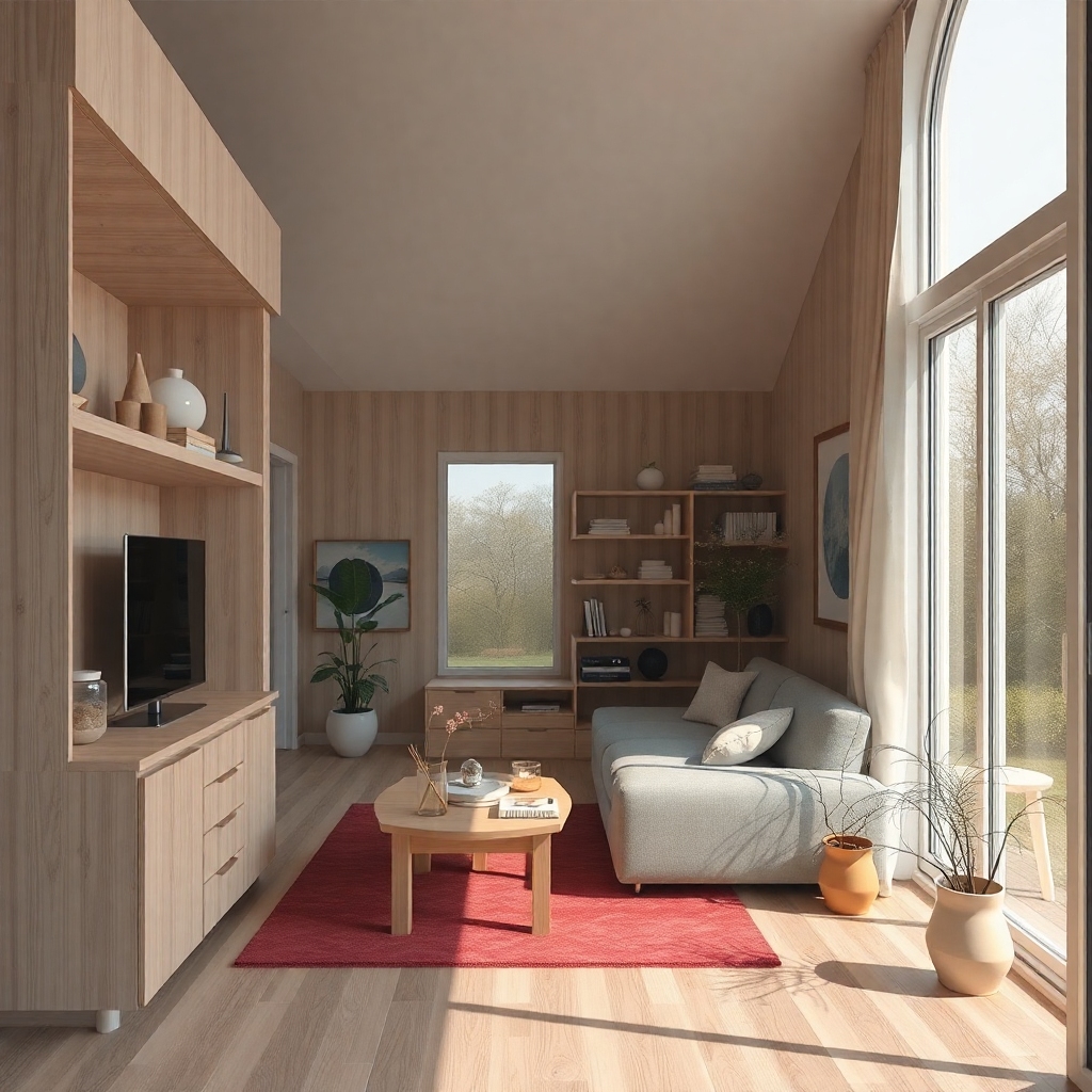 one person home interior by Free AI Image Generator & Maker - No login required✨ | AIGAZOU