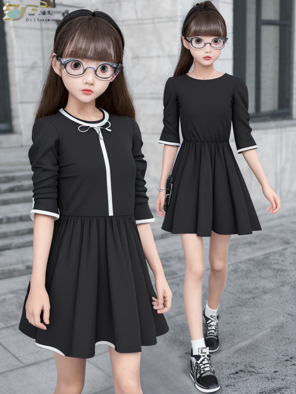 2025 schoolgirl summer fashion 3d model by Free AI Image Generator & Maker - No login required✨ | AIGAZOU