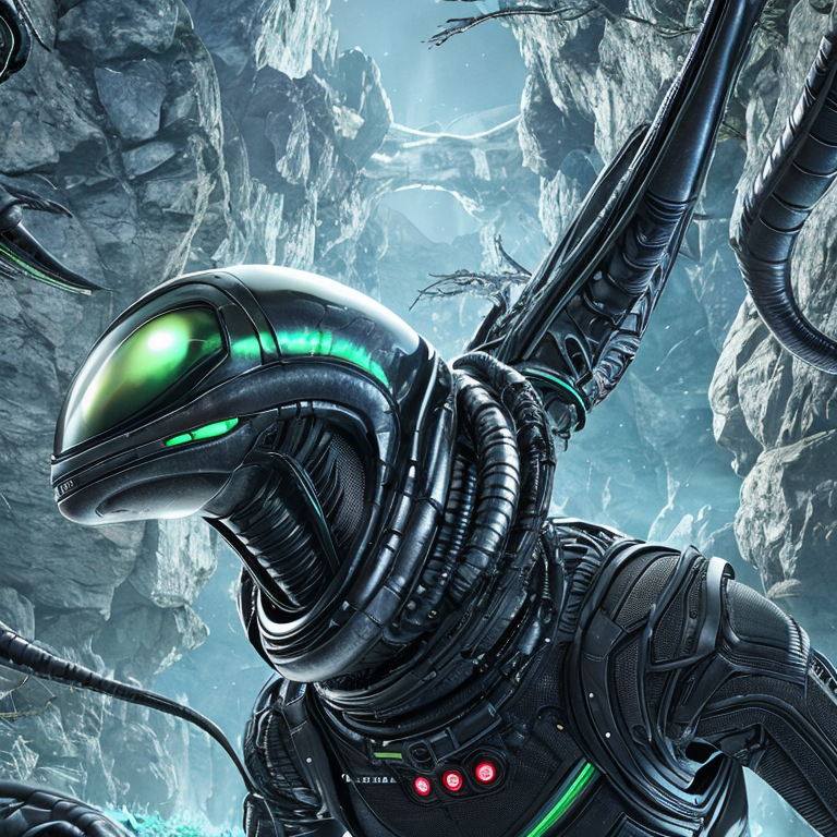 alien romulus by Free AI Image Generator & Maker - No login required✨ | AIGAZOU