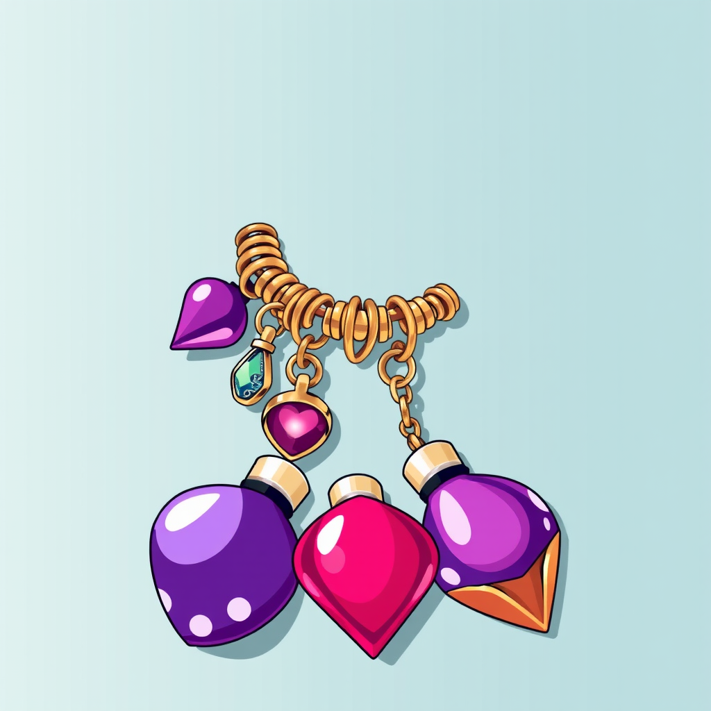 charm bracelet clip art by Free AI Image Generator & Maker - No login required✨ | AIGAZOU